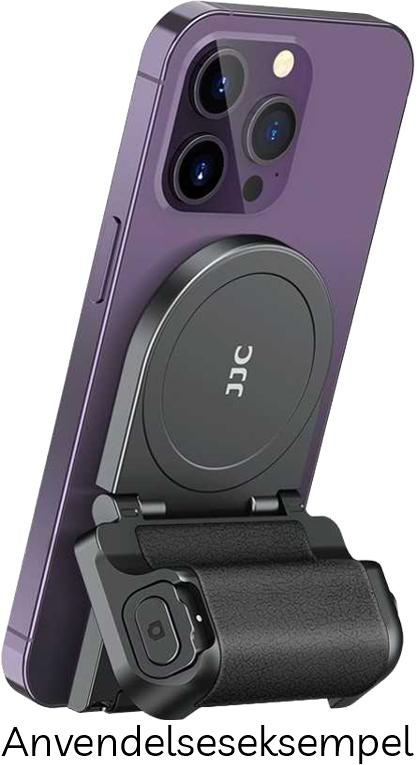 JJC Magnetisk Greb til Smartphone m/ udløser - Black (Sort)